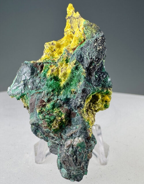 Uranophane, Malachite, Kasolite, Cuprosklodowskite
