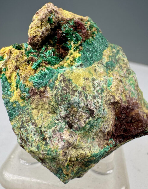Uranophane, Malachite
