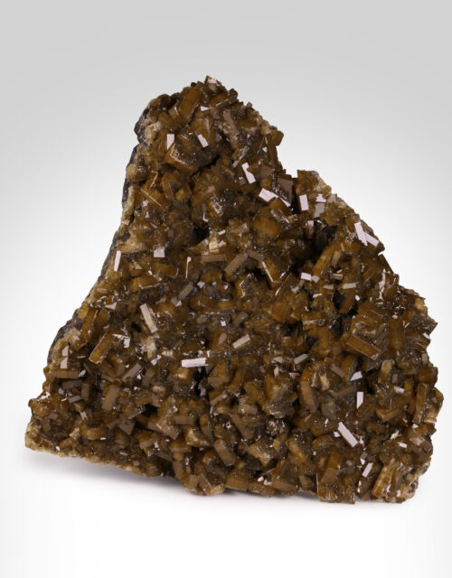 Barite on Fluorite