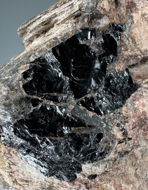 Samarskite-(Y), Muscovite, Albite