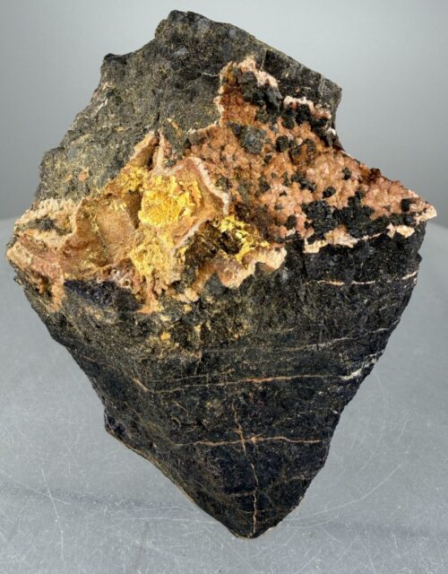Uranophane, Fluorite var. Antozonite
