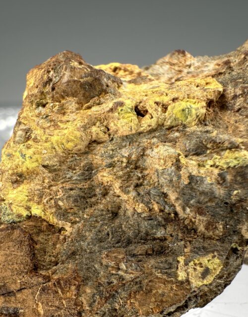 Becquerelite, Uranophane, Uraninite