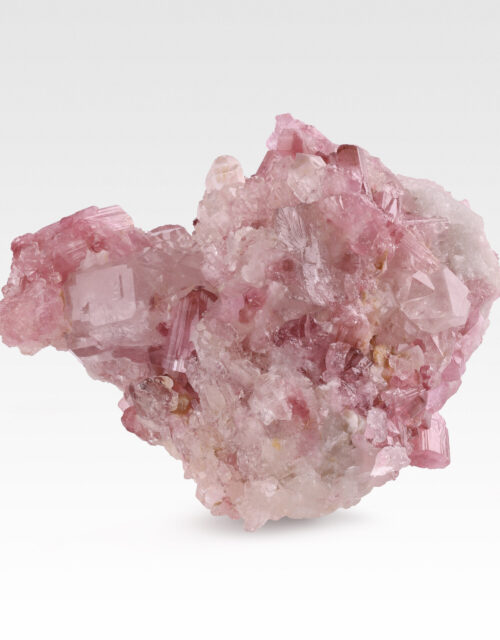 Elbaite Tourmaline, Quartz, Muscovite