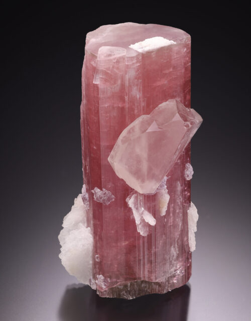 Elbaite Tourmaline, Quartz