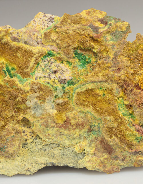 Rutherfordine, Sklodowskite, Malachite, Soddyite