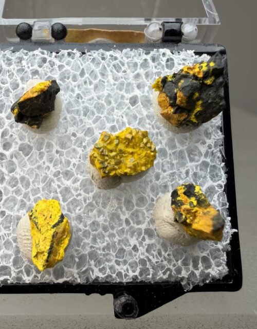 Soddyite, Schoepite, Curite