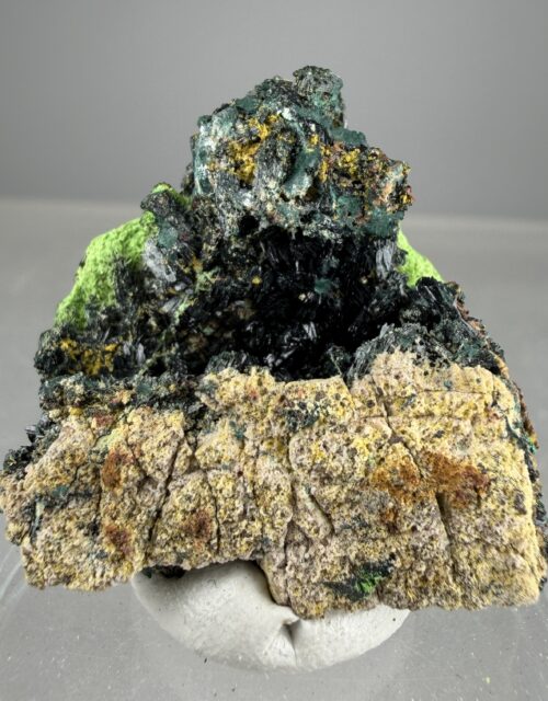 Vandenbrandeite, Malachite, Kasolite