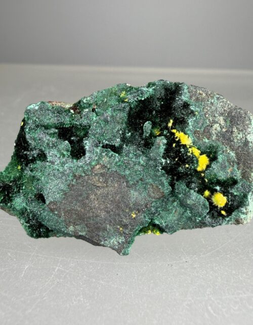 Uranophane, Sklodowskite, Malachite