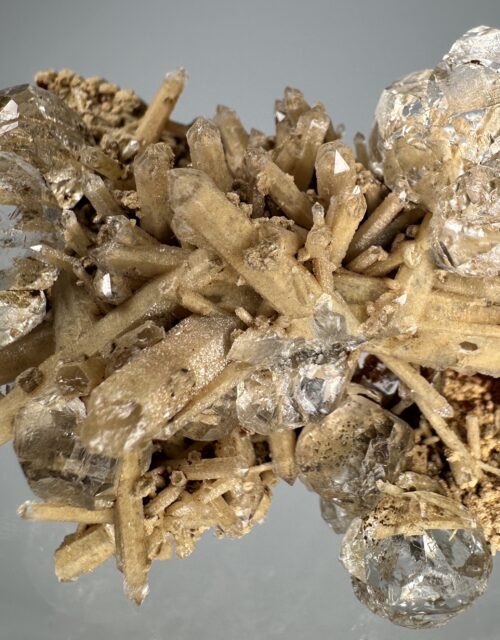 Fluorite, Quartz